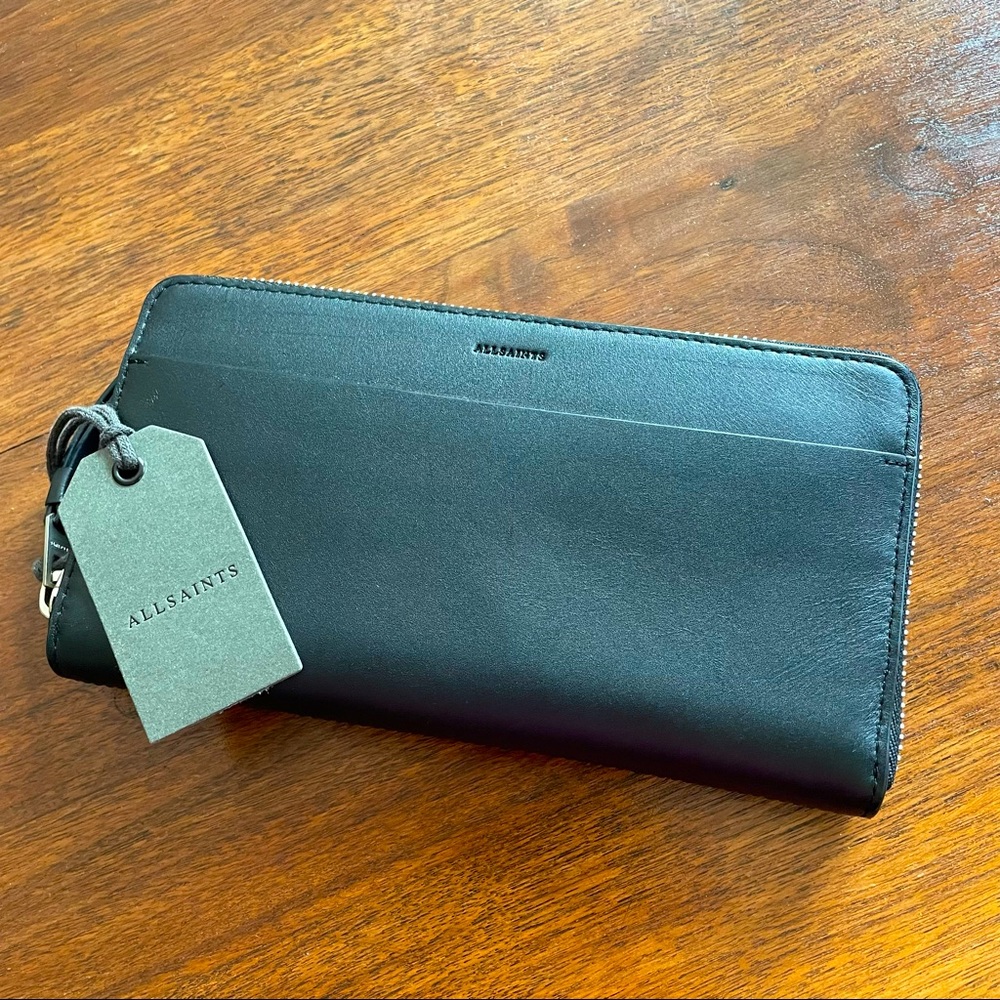 AllSaints BRAND NEW wallet. Never been used. Tags still attached.